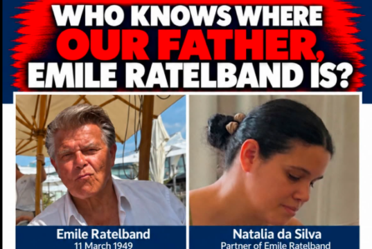 Emile Ratelband (77) onvindbaar: kinderen belonen gouden tip met 2500 euro